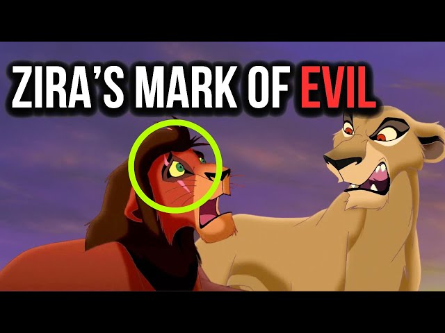 The HORRIBLE Reason Zira Really Scarred Kovu