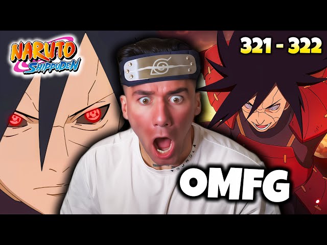 MADARA VS SHINOBI ALLIANCE!! Naruto Shippuden Reaction: Ep. 321 - 322