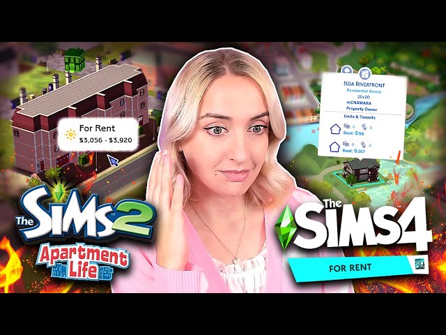 sorry to the sims 4: for rent but the sims 2 done it better