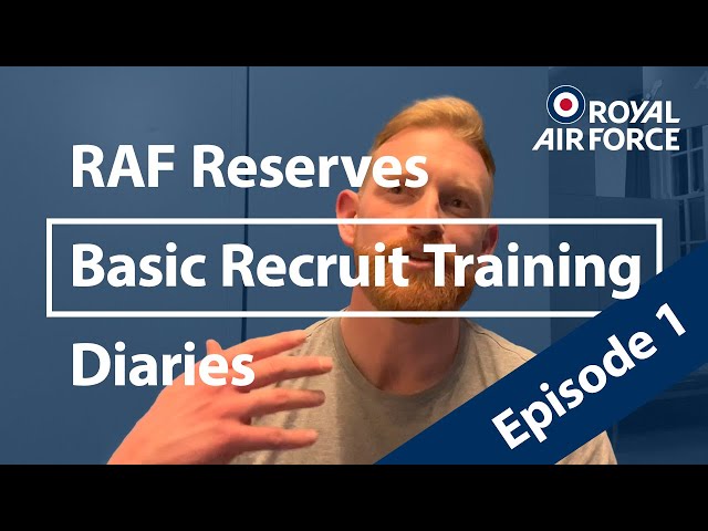 RAF Basic Recruit Training Course Diaries 1: Training Begins