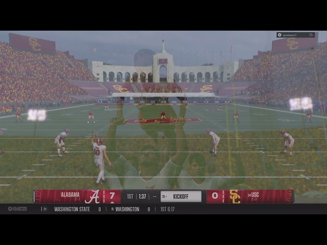 Kingtlow vs .... EA SPORTS College Football 25