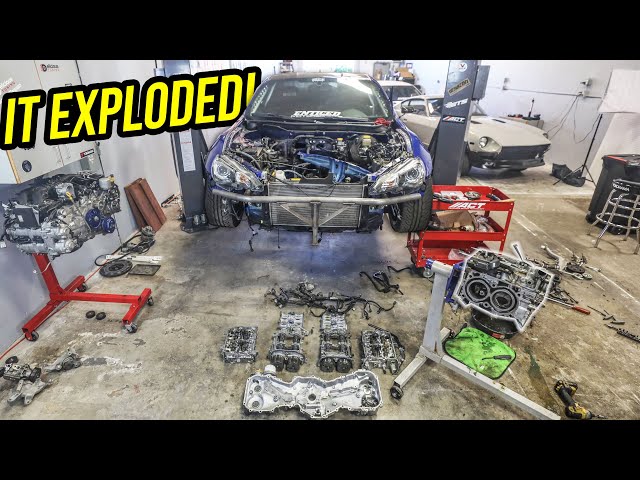 Subaru BRZ FA20 Engine Teardown.. Why Did it Blow? | BRZ Engine Swap Ep  2