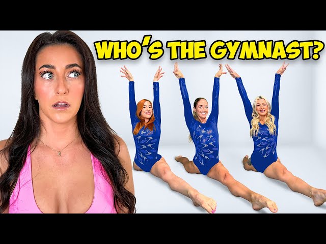 Guess The SECRET Gymnast!