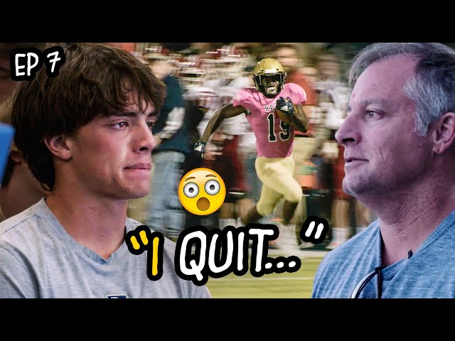 “My WHOLE LIFE'S Been Football!” Star WR Stresses Over D1 Offers. Coach Is BENCHING Starting QB!?