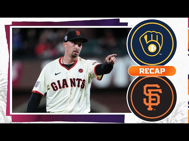 Brewers vs. Giants Game Highlights (9/11/24) | MLB Highlights