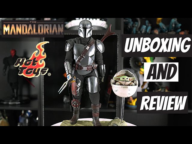 Hot Toys Beskar Mandalorian And The Child DELUXE set Unboxing and Review