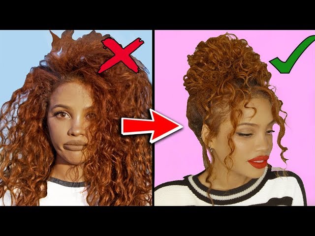 8 CURLY HAIRSTYLES FOR STUBBORN HAIR!