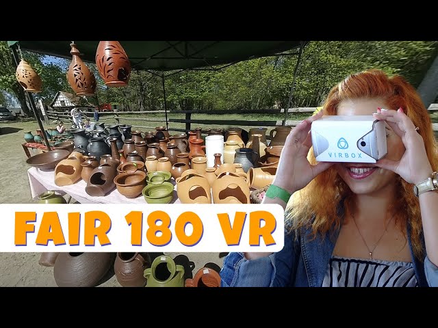 HANDMADE FAIR 180 VR │STREET FAIR │ART AND CRAFTS FAIR│STREET FOOD VIRTUAL REALITY