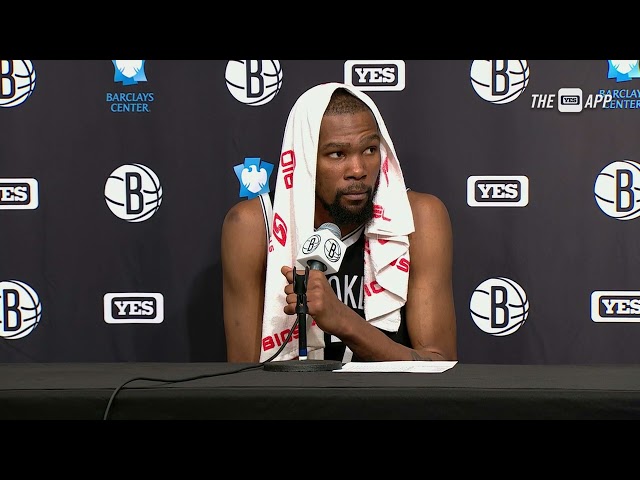 Kevin Durant reflects on the Nets loss