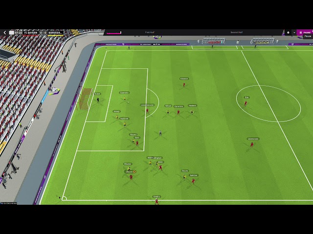 FM22 Beta - FC Bayern vs Borussia Dortmund | FM-ARENA