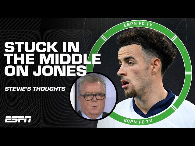 Steve Nicol is STUCK IN THE MIDDLE on Curtis Jones after England defeats Greece 🤨 | ESPN FC