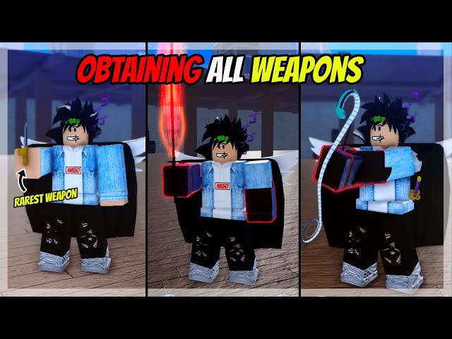 Obtaining Every Single WEAPON on Blox Fruits Part 2 | Roblox |