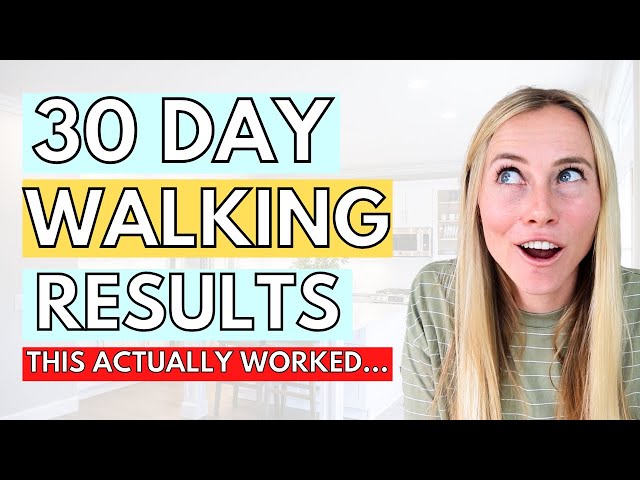 I Walked 10,000 Steps Everyday For 30 Days... It Worked!!