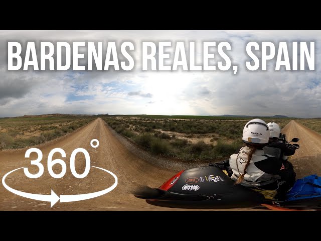 Bardenas Reales 360° | Motorcycle Ride in the Bardenas Reales Natural Park in Spain 🇪🇸