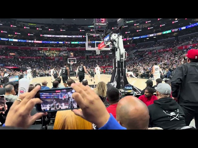 Harden to kawhi dunk, lakers vs clippers