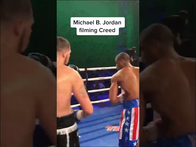 Michael B  Jordan gets knocked out during the filming of Creed   #shorts #espn  #sports #tendscout!!