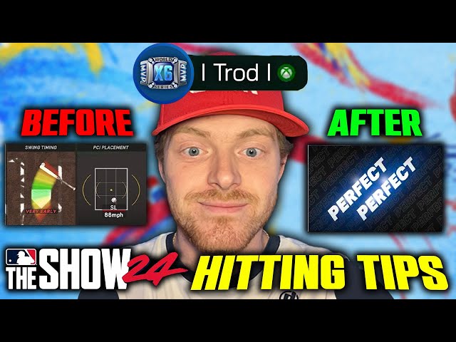 MLB The Show 24 Hitting Tips From A Top Player!