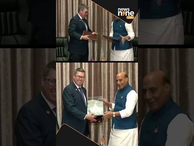 Defence Minister Rajnath Singh Meets Australian Minister Pat Conroy in Laos | News9