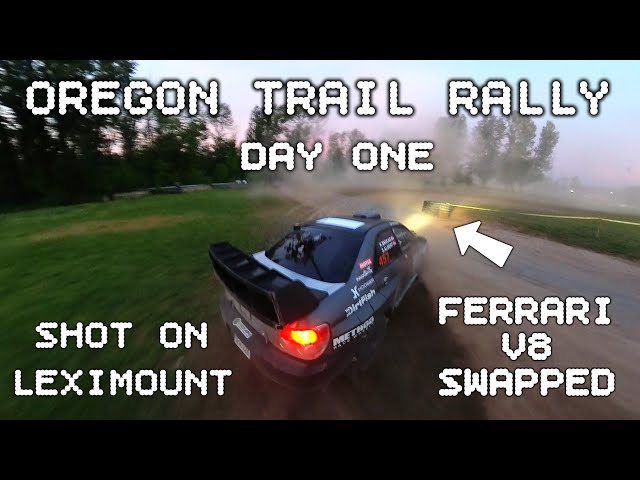 Ferrari Swapped Subaru at the 2023 Oregon Trail Rally - Day One