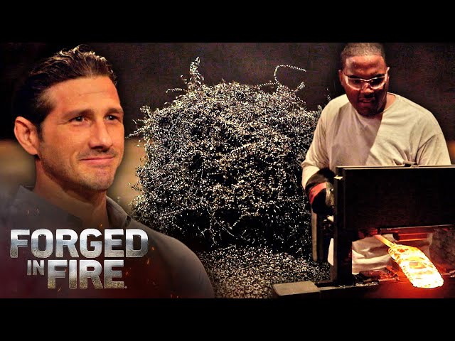 Making a Knife Out of Drill Shavings?! | Forged in Fire (Season 7)