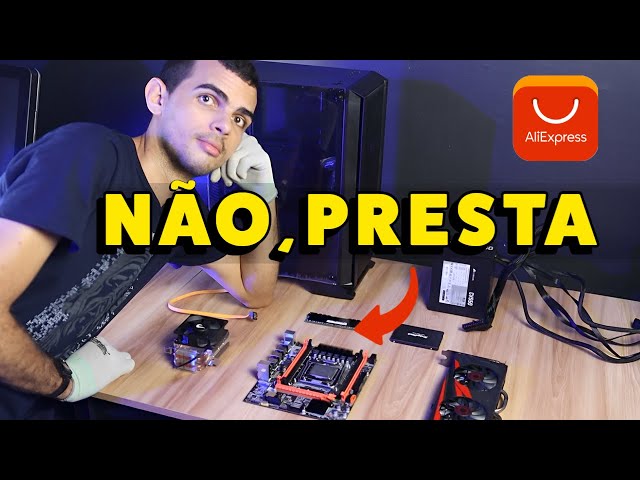 Quanto custa um PC GAMER BOM E BARATO com peças do ALIEXPRESS?