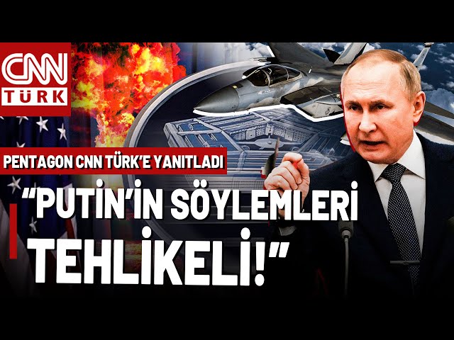 ABD, "Rus Nükleer Silahlar" Hakkında Konuştu! Pentagon'dan CNN TÜRK'e: "Sonuna Kadar Ukrayna!"