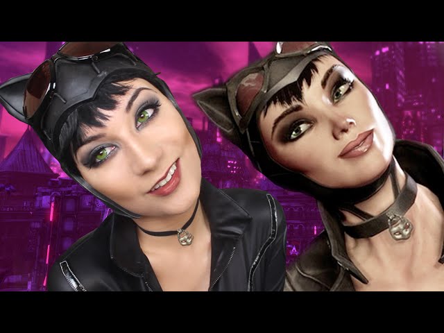 CATWOMAN MAKEUP TUTORIAL - ARKHAM CITY