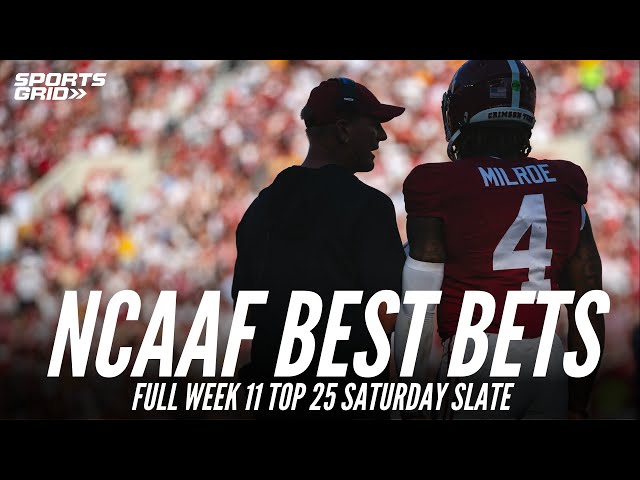 NCAAF Best Bets: Explosive SEC Showdowns and Week 11 Preview