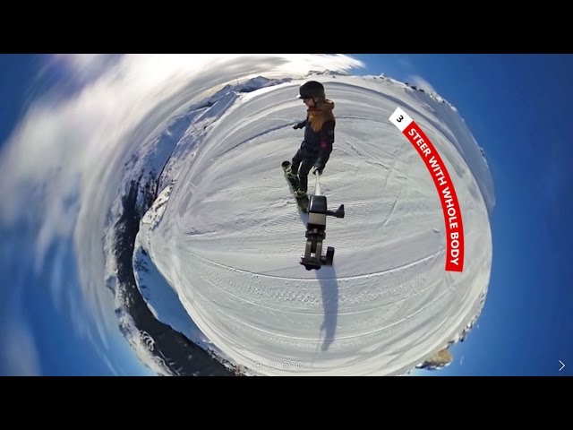 5 Tactics for Steep Snowboard Turns (360° VIDEO)