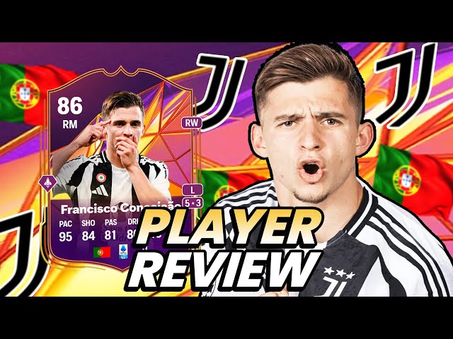 5⭐/3 ⭐ UPGRADE?! 86 TRACK STARS FRANCISCO CONCEICAO SBC PLAYER REVIEW! FC 25 ULTIMATE TEAM