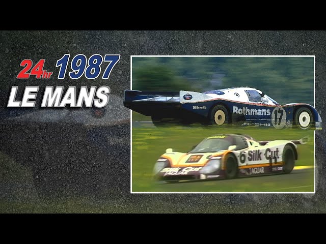 1987 24 Hours of Le Mans race | Jaguar vs Porsche