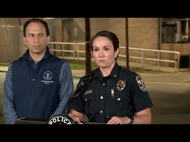 Officials give update after 2 LMPD officers shot in Smoketown neighborhood