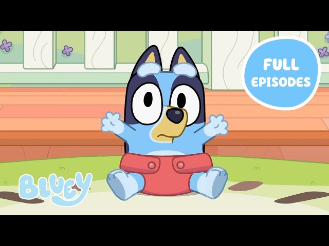 Heeler Family Time 💙 🧡 | Full Episodes | Baby Race, Asparagus, and More! | Bluey 💙