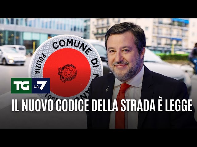 Il nuovo codice della strada è legge