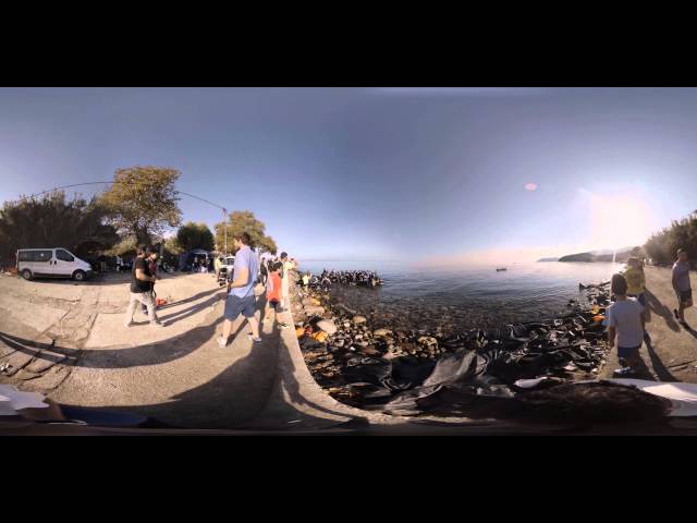 Lesbos Refugees - 360 documentary by Scopic