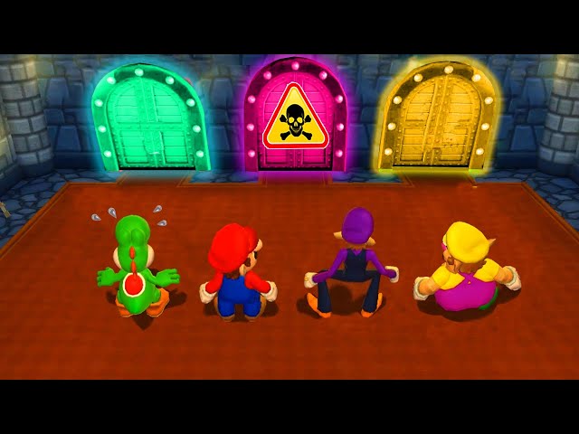 Mario Party Series - Yoshi Vs Mario Vs Waluigi Vs Wario (Master Difficulty)