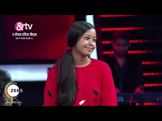 Neelanjana's Special Moment With Coach Papon  The Voice India Kids   Season 2  Ep 3