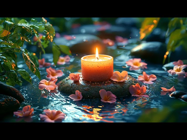 Relaxing Sleep Music to Relieve Anxiety 🌸 Stress Relief, Water Sounds