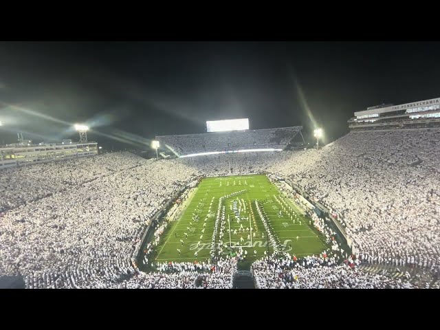 Penn State Football’s 2024 White Out Entrance 11/9/24 | Washington | NSN