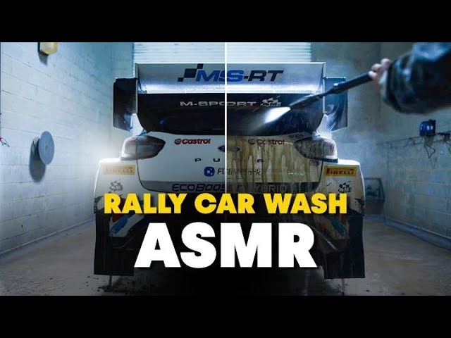 ASMR: Rally Car Gets ASMR Cleaning Treatment