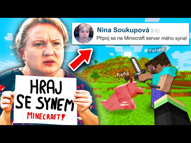 MÁMA Fanouška mě POZVALA na server svého SYNA, a tohle tam bylo: