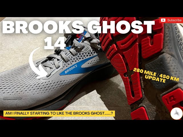 Brooks GHOST 14: Review AFTER 280mi/450km of RUNNING!