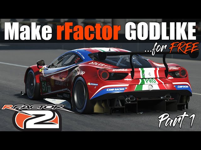 rFactor 2 Becomes GODLIKE with 18 FREE Laser-Scanned Tracks | Part 1