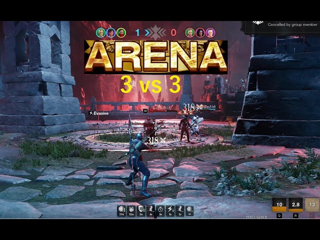 New World (HARD DUEL) Arena 3x3 gameplay 1440