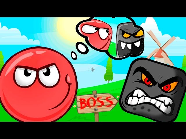 Red Ball Roller 11-18 level mobile game android 🤪