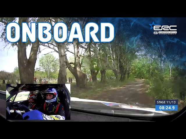 FULL ONBOARD - SS11 Franceschi/Malfoy | ERC V-Híd Rally Hungary 2024