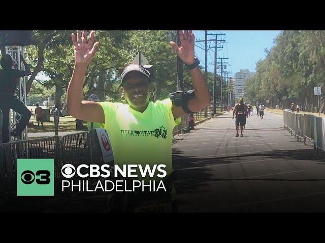 New Jersey runner prepares to run her 100th half marathon in Philadelphia