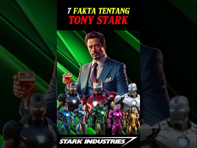 7 FAKTA TONY STARK#feedshorts #shorts #ironman #tonystark #avengers #fyp