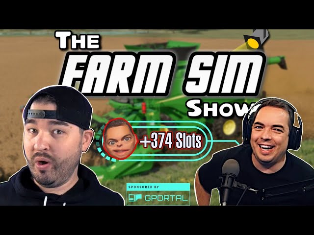 Newest Game Patch, Free Stuff, & LOTS of Slots! | Farm Sim Show (April 28, 2023)