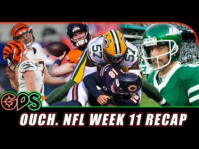 More Heartbreak…But Not For Us! NFL Week 11 Recap